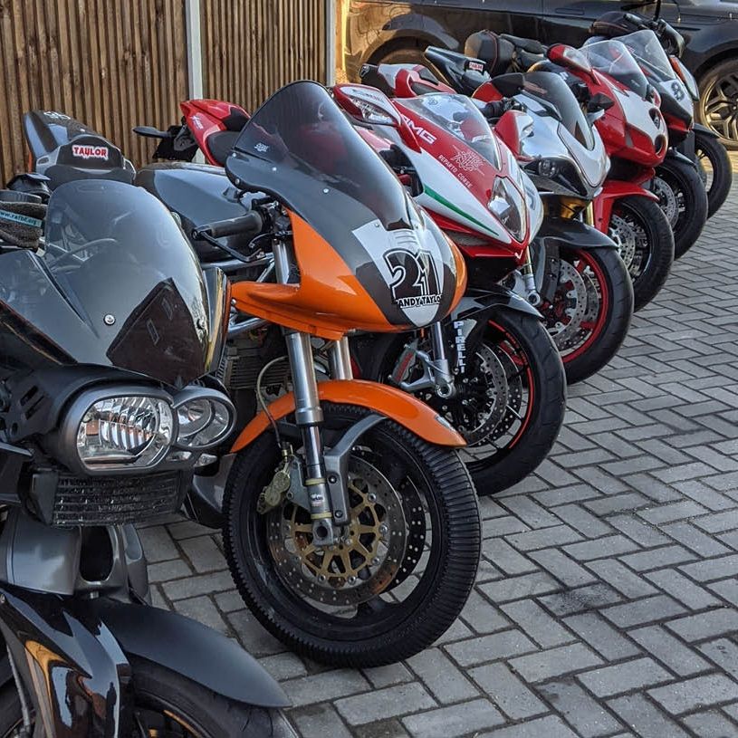 Multi Bike Garage: Andy Taylor shows us his collection | BeMoto