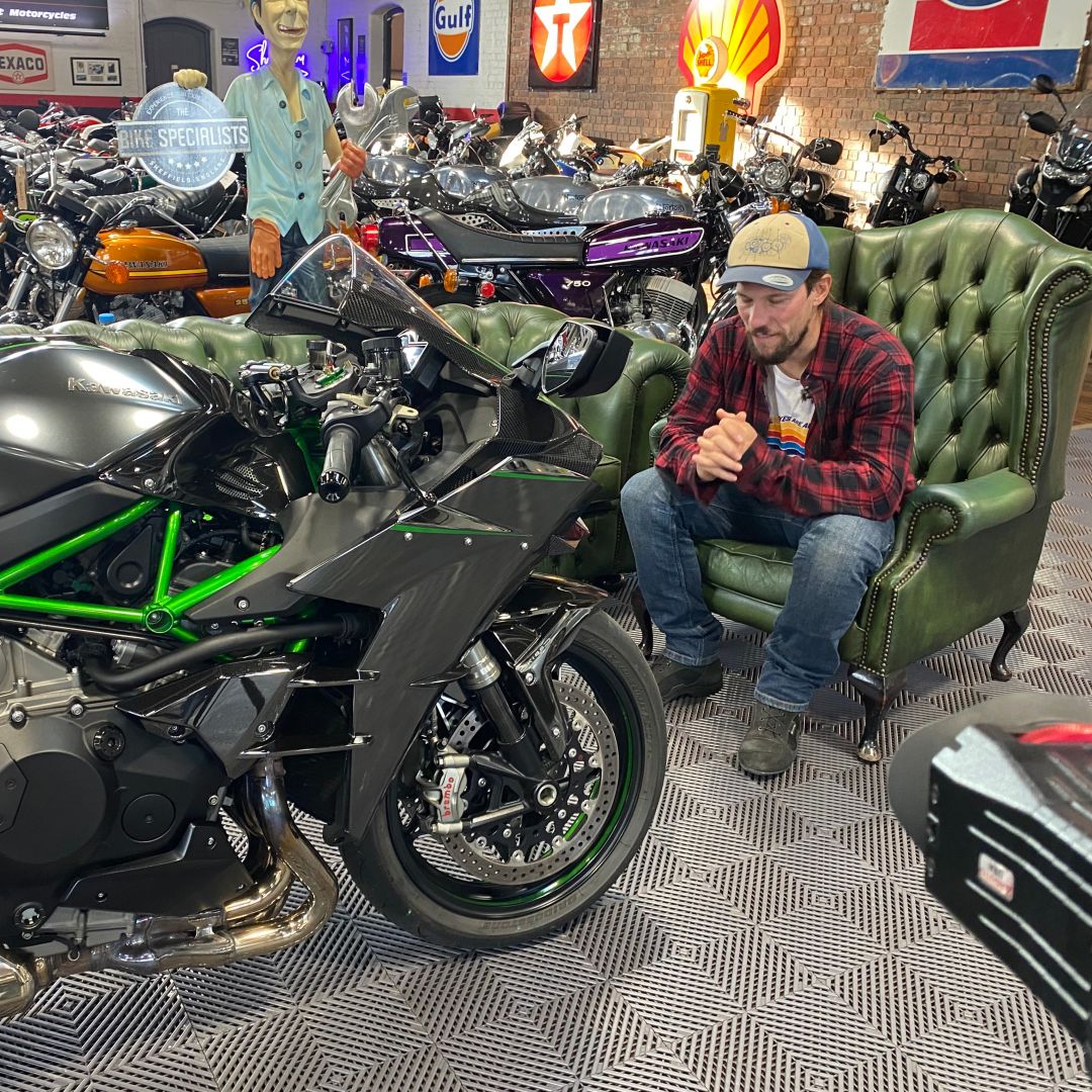 Motor kawasaki store h2r