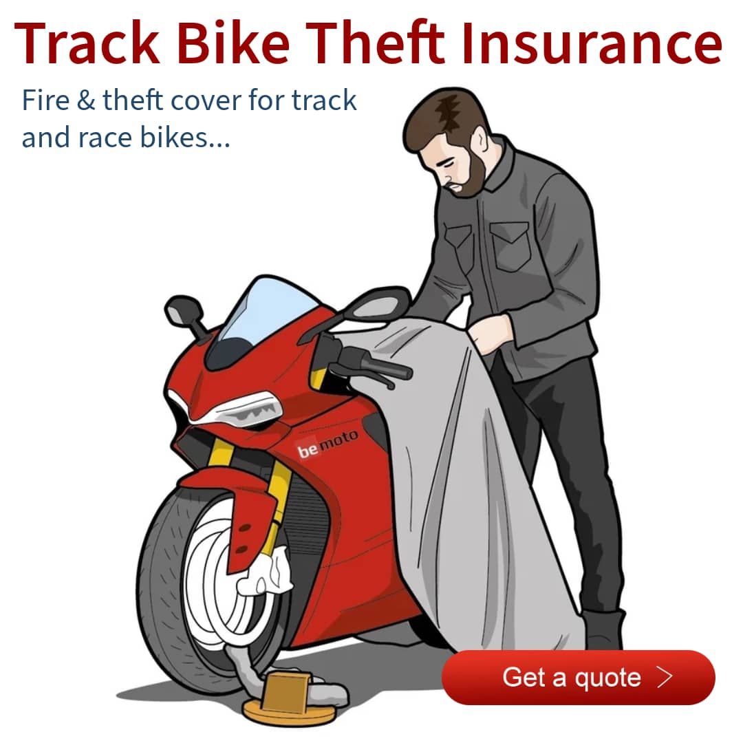 Get a quote for Track Bike Fire & Theft Insurance