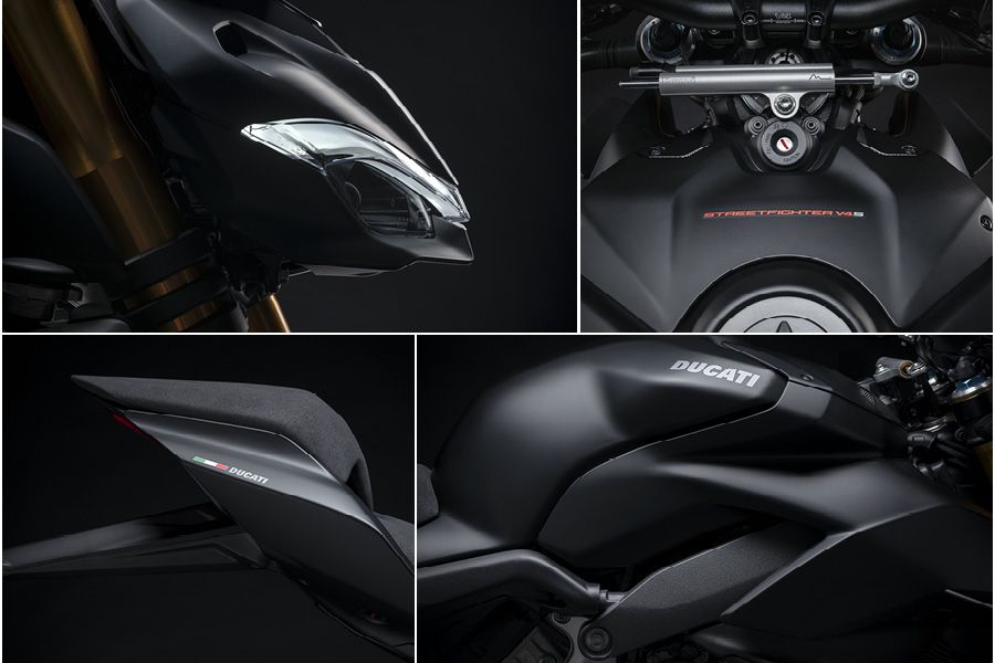 Ducati streetfighter v4 s 2024 dark stealth