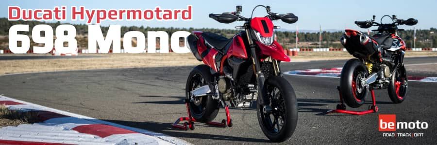 Ducati Hypermotard 698 Mono Launch Banner