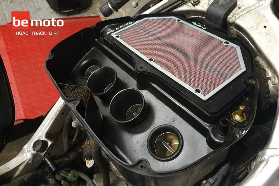 BeMoto project Suzuki GSX-R600 air box