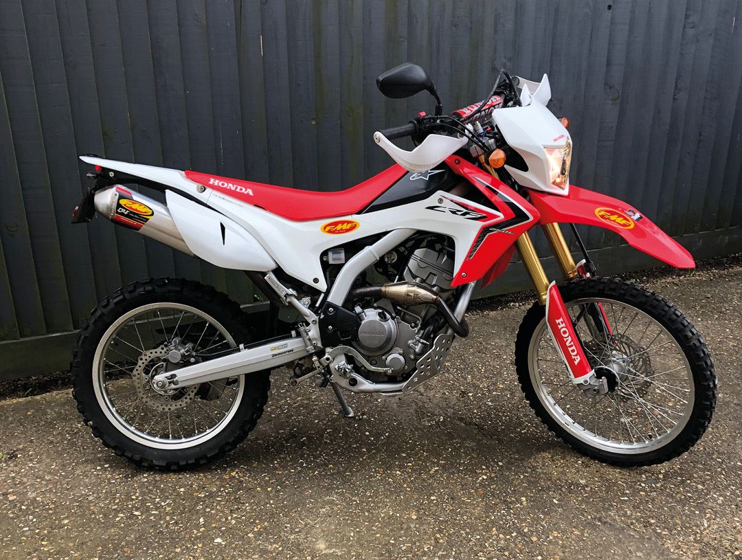 Honda CRF250L MCN Compare BeMoto The Missenden Flyer