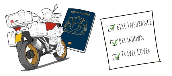 BeMoto Bike Insurance and Travel Insurance for Riding In Europe