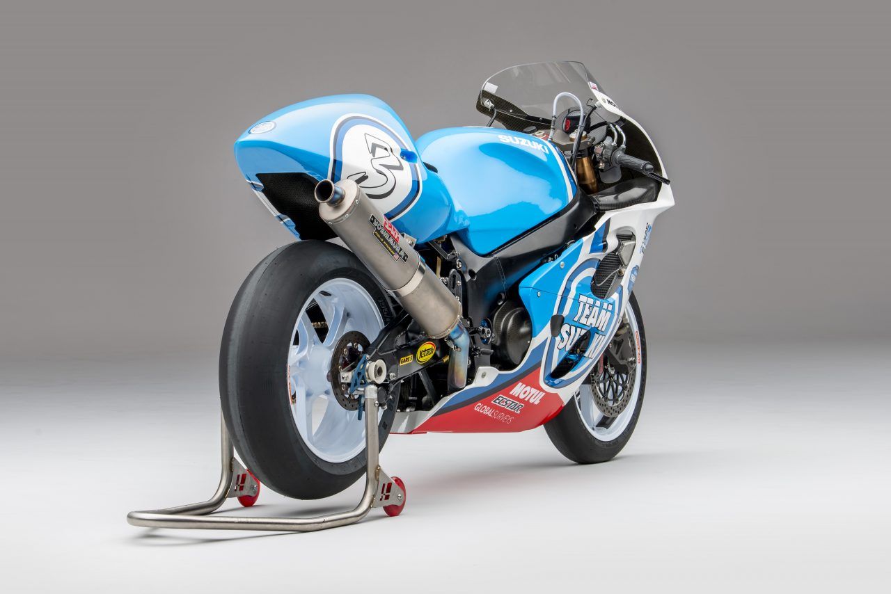 SRADICAL: Team Classic Suzuki GSX-R750 SRAD racer revealed | BeMoto